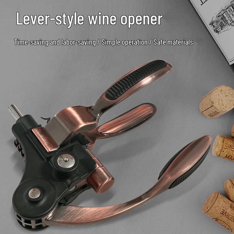 Rabbit-Shaped Corkscrew Wine Opener - Creative Single-Handle Bottle Opener Gift Box Set