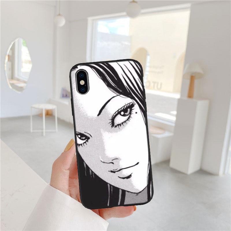LO52 Horror Junji Ito Tomie Soft Shell Phone Case for Xiaomi Xiaomi Poco M4 M5 M6 M7 X3 X6 X7 F8 Ultra Pro GT NFC