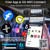B16W Wifi-4 Lens 360 Degree Dash Cam For Cars Car DVR 1080P 4-Channel Front Camera Video Recorder Rear View Camera Night Vision