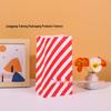 Colorful Minimalist Kraft Paper Bags for Baking Snacks and Children's Gifts