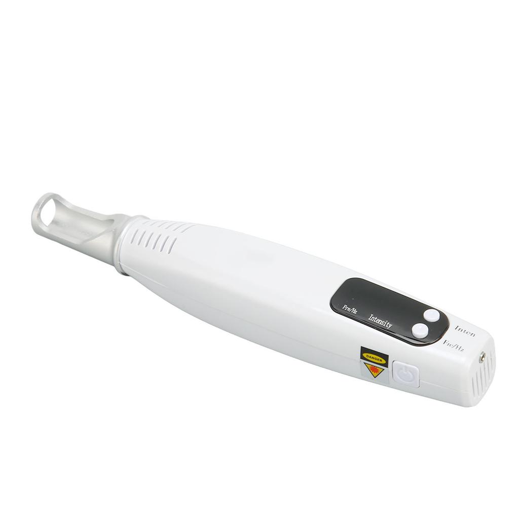 Handheld Freckle Removal Pen Blue Lighting Improve Dark Spots Skin Beauty Device 100‑240V EU Plug