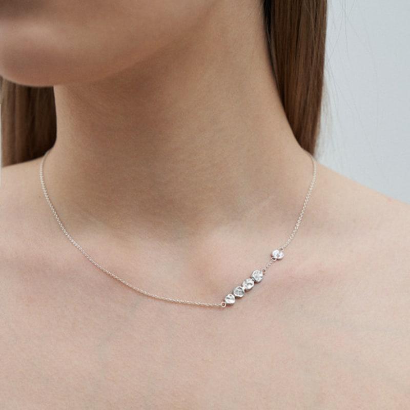 

cotoit Pebble Shadow Necklace GOLD