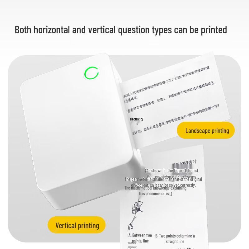 Deli X5S Smart Study Thermal Printer CN Plug (adapter Included)