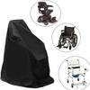 Wheelchair Cover Waterproof Strong Flexibility 210D Oxford Cloth Anti-deformation Electric Wheelchair Cover