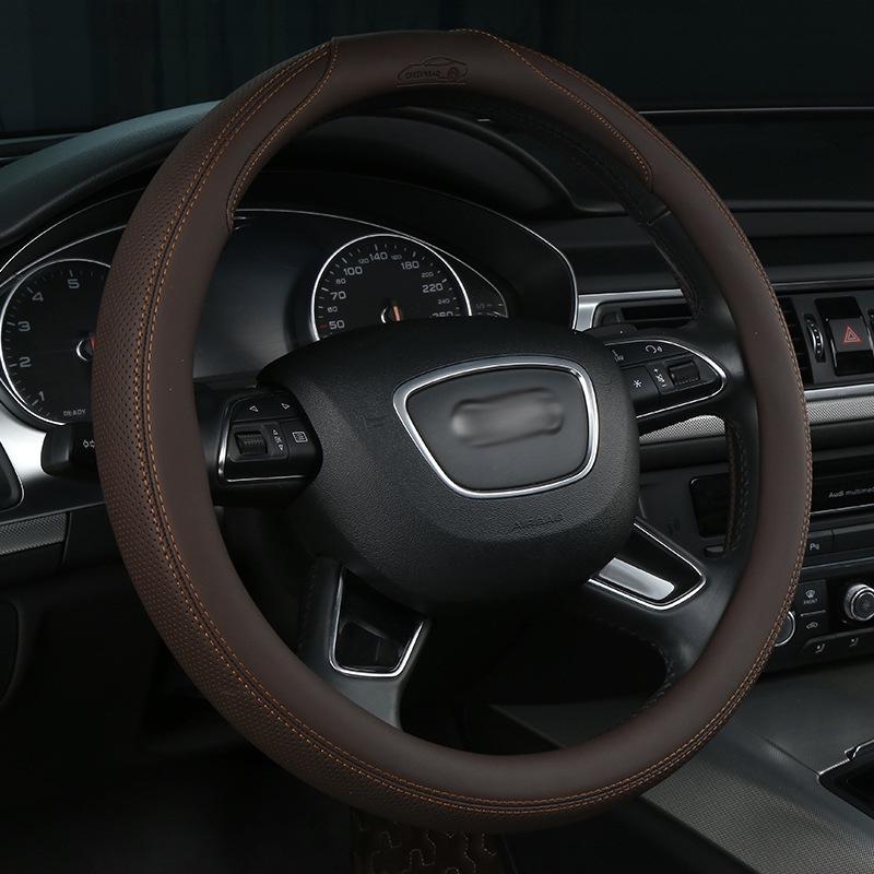 Four-Season Universal Steering Wheel Cover - Decorative and Protective.