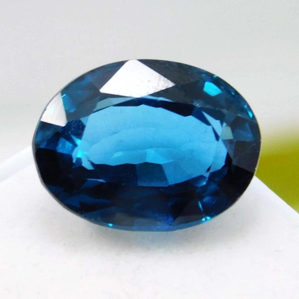 Stunning Afghani Blue Indicolite Tourmaline Natural 11.50 Ct Certified Gemstone