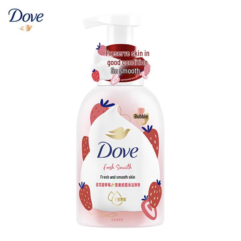 

Dove Sweet Strawberry & Oatmeal Milk Scent Bubble Bath
