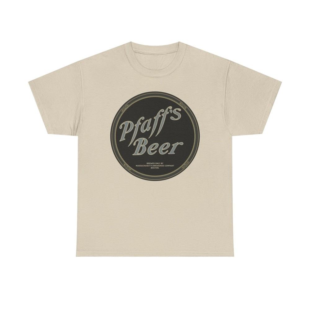 

Pfaff s Beer Boston Massachusetts Brewery Company Logo T-Shirt L