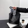Soft leather casual woven underarm bag women's large-capacity new commuter premium tote bag