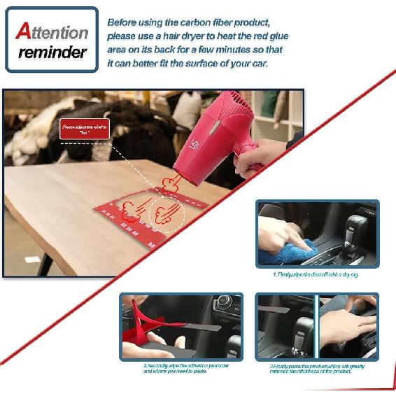 

Car 4Pcs carbon fiber window switch panel decorative cover for Honda Civic 8th generation 2006-2011