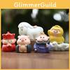 Die Reise nach Westen Affenkönig Tang-Mönch Schweinchen Charakter Mini-Ornament-Set Für Kinder Und Sammler