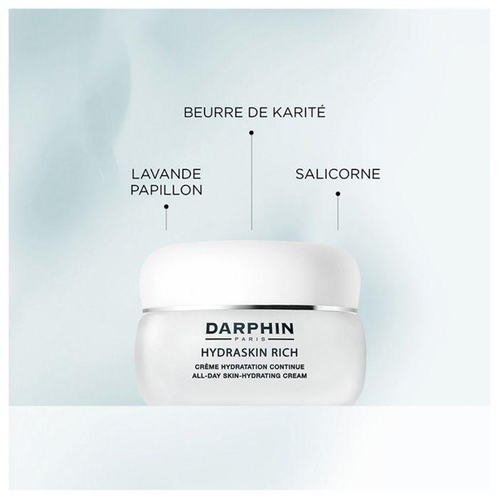 Crème Hydratation Continue - Darphin - Hydraskin Rich - 50ml - Peaux sèches - Sans parabène