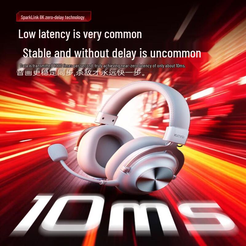 KINYO I6 Wireless Gaming Headset with Microphone