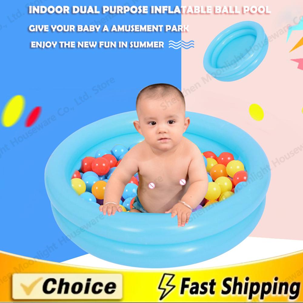 Summer Baby Inflatable Swimming Pool Portable Kids Outdoor Paddling Infant Pool 60cm Round Children Bath Room Swimming Ring Toys