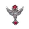 Pink Rubellite Gemstone 925 Sterling Silver Jewelry Pendant 1.5" Gift For Mother CP-10-11