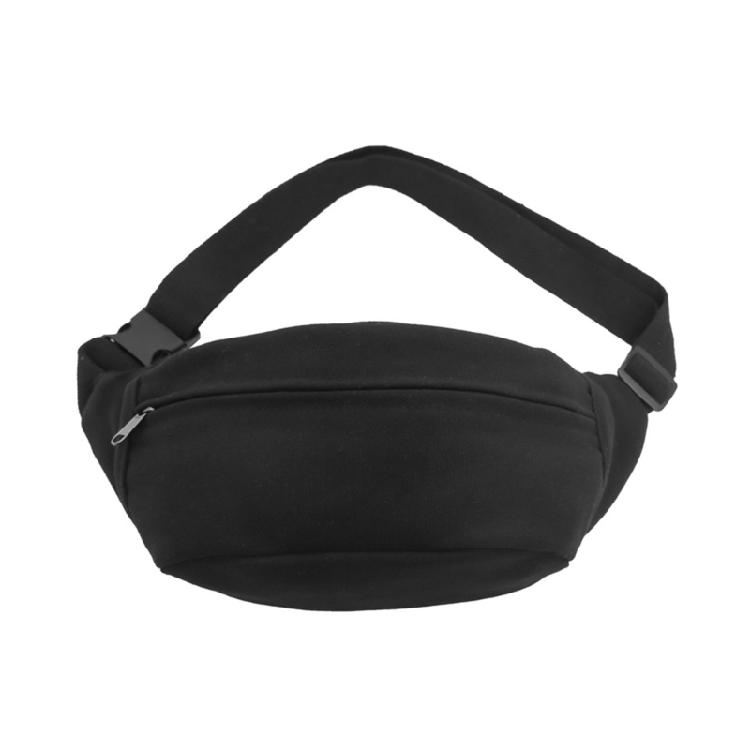Поясная сумка Сумка-банан Кошелек Дорожная спортивная сумка для женщин мужчин Сумка через плечо на пояс чёрный 1340₽