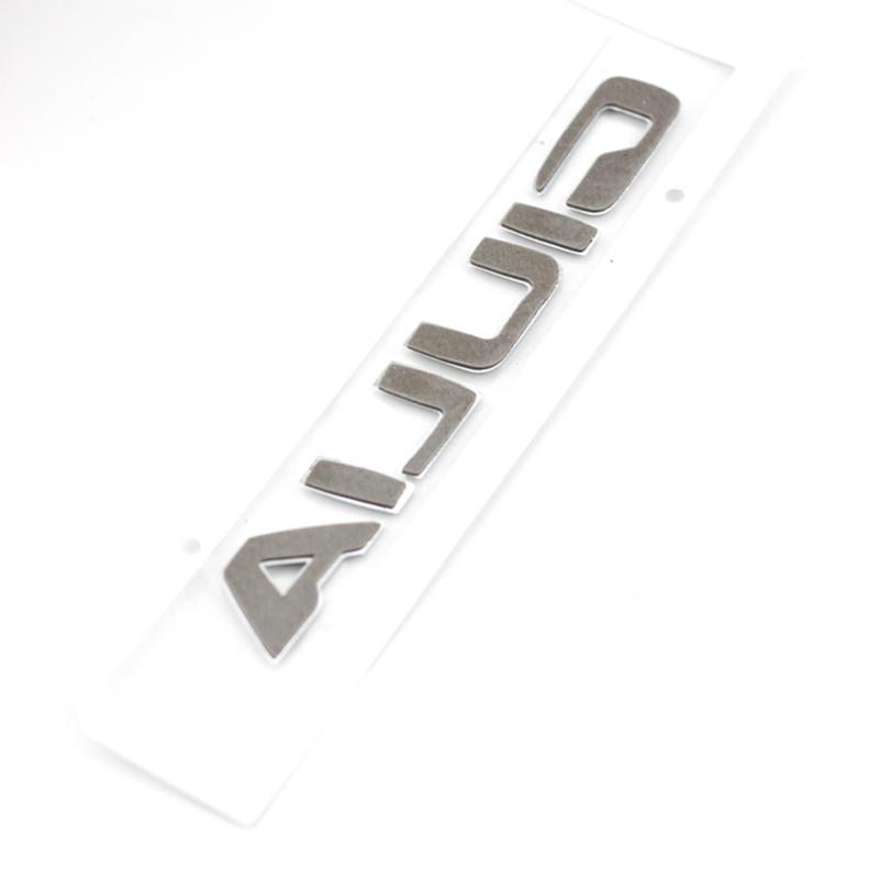 Samochód ABS Bagażnik Słowa Litery Logo Odznaka Emblemat Naklejki Dla Romeo Giulia Stelvio Q2 Q4 Ti Veloce Akcesoria Samochodowe