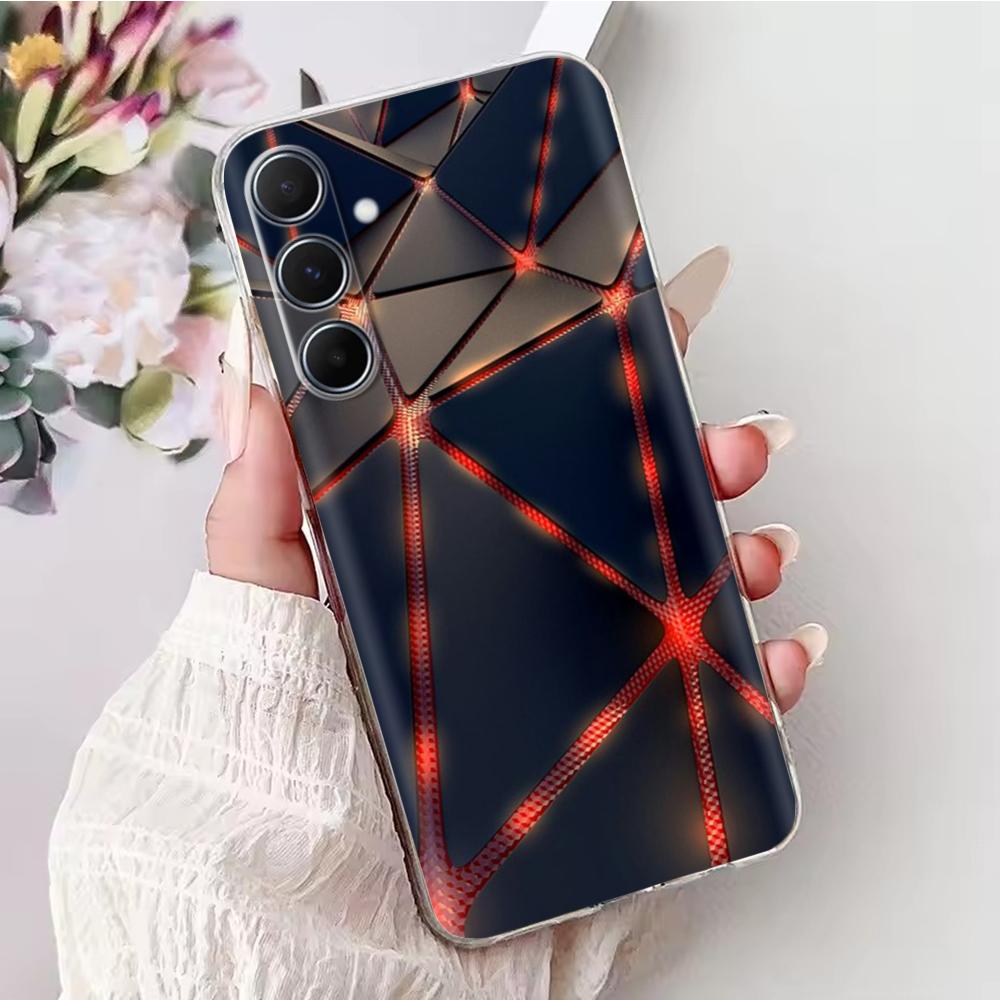 Für Samsung Galaxy A24 4G Hülle Cartoon Weiche Silikon Handyhülle Für Samsung A24 SM-A245F A 24 Rückabdeckung Transparent Fundas Coque