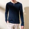 Men's 100% Merino Wool V-Neck Pullover