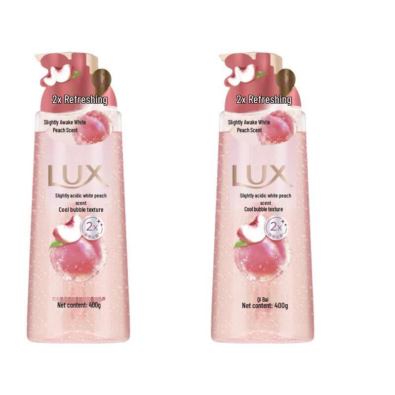 Пенообразный гель для душа Lux с ароматом белого персика