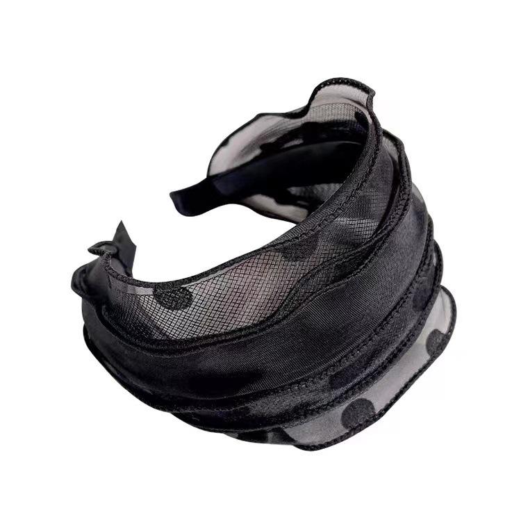 Φαρδιά Στέκα για Λευκά και Φριζαρισμένα Μαλλιά - Αναπνεύσιμο Αξεσουάρ Φινιρίσματος Μαλλιών για Γυναίκες