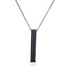 Men Calming Stress Relief Mindfulness Breathing Necklace Anxiety Chain Stress Anxiety Necklace