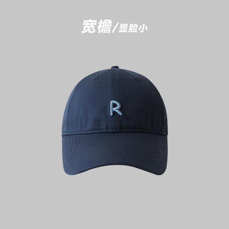 

Дизайн с широкими полями показывает лицо, маленькая бейсболка для девочек, тонкая дышащая шляпа от солнца на лето, кепка с мягким верхом и большими полями для мужчин Adjustable тёмно-синий