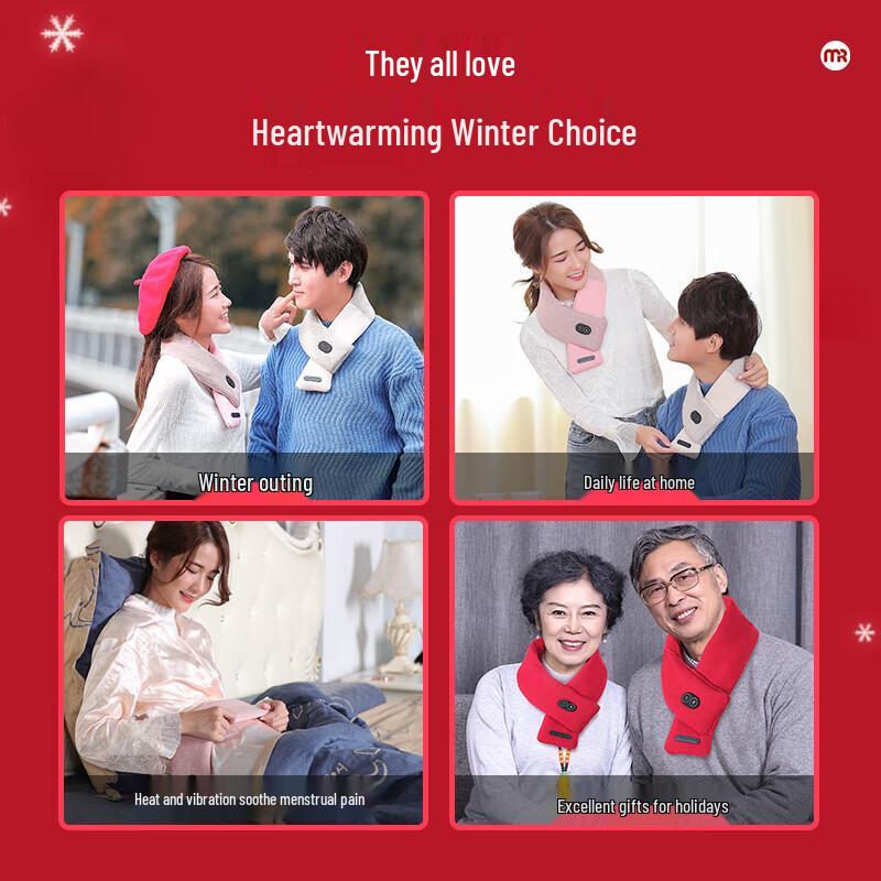 Morfe Smart Heated Neck Massager Scarf