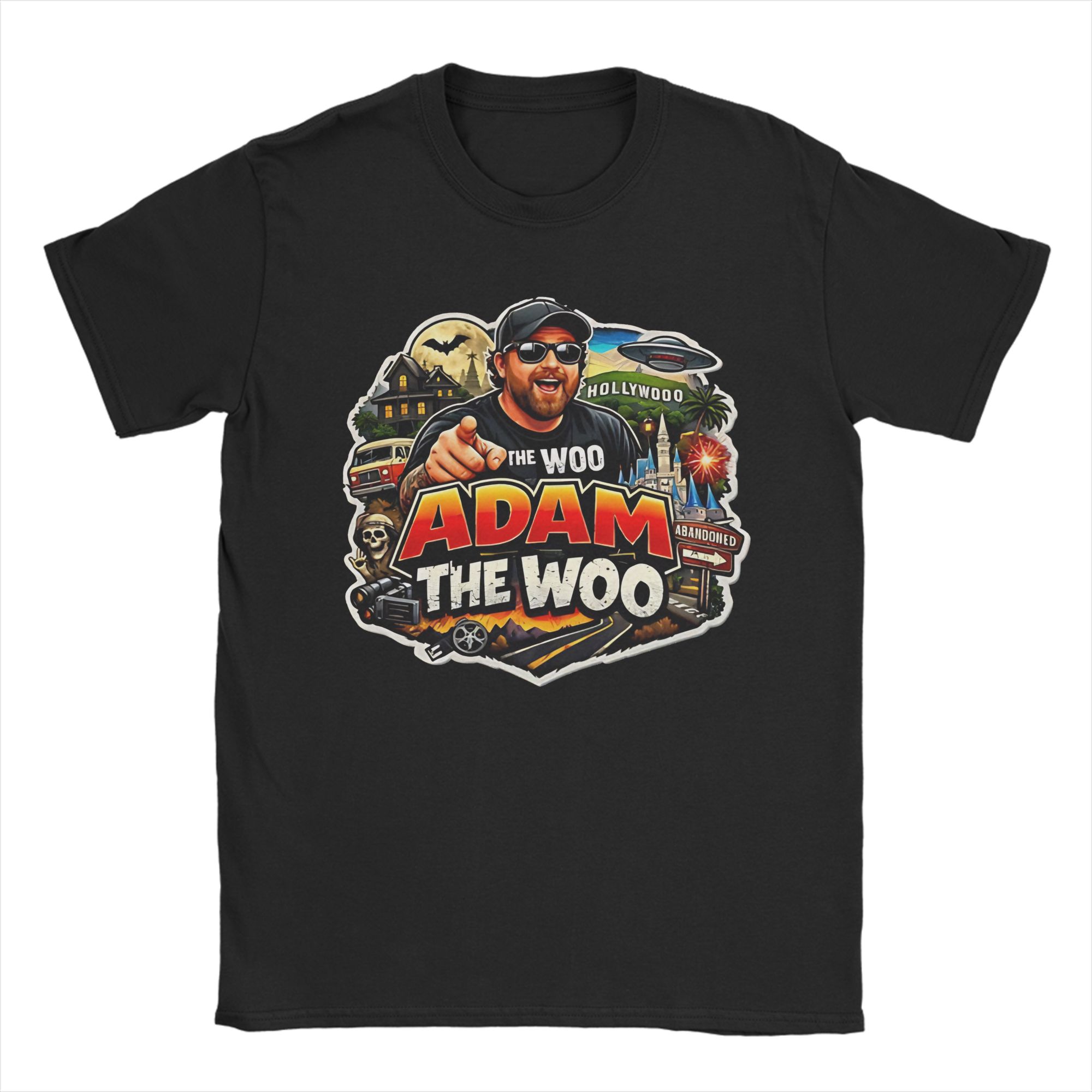

Adam The Woo Memory 19742025 Go Find Somewhere Else to Do It Accessories Unisex Women T Shirt Pure Cotton Tee Tops Tshirt M
