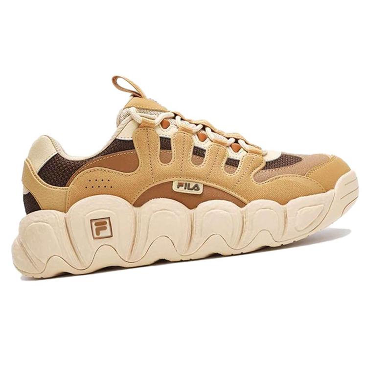 New FILA Croissant Chunky Sneakers 'Orange Brown' F12M342103FHC