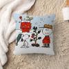 The SSnoopys Show Cartoon Pillow Gifts Home Office Furnishings Bedroom Sofa Car Cushion Cover case xcm