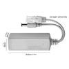 Standard Poe Splitter Converts 48V To 12V For Indoor And Outdoor Networking Devices With Stable Power Supply
