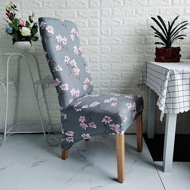 Airldianer Long Back Chair Cover Europe Style Big Size Seat Chair Covers Restaurant Hotel Party Banquet Slipcovers