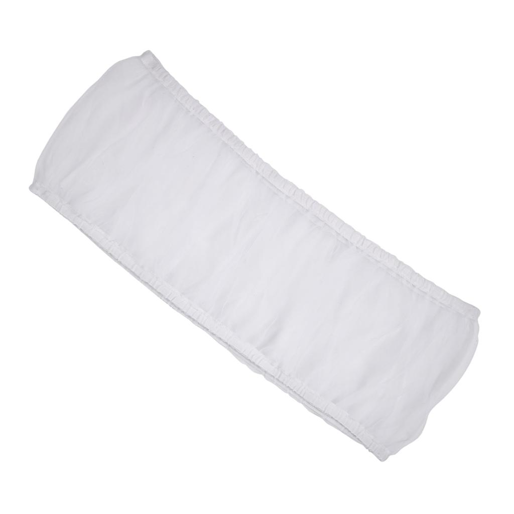 Large Size Ventilated Nylon Bird Cage Cover Shell Seed Catcher Pet Products(White)