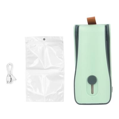 Mini Food Sealer Small Handheld Bottom Magnetic Design USB Charging Quick Sealing Food Sealer