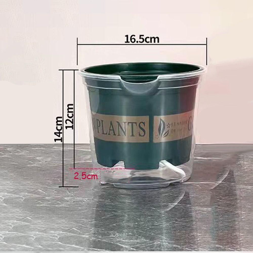 Succulent Self Watering Planter Pots Lazy Lazy Flower Pot Self-watering Potted  Home Decor