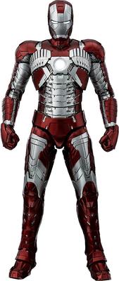 Good Smile Company SMILE Marvel Studios The Infinity Saga DLX Iron Man Mark 5 Iron Man Mark kovově malovaná pohyblivá figurka (DOBRÁ SPOLEČNOST) [DLX 5]