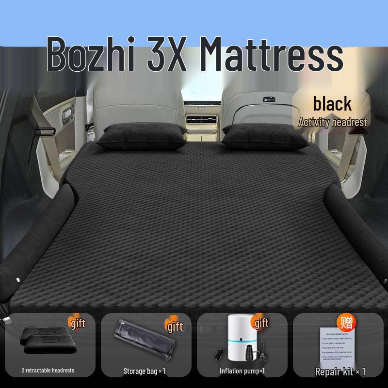 Inflatable Car Bed Mattress for GAC Toyota IZOA - Rear Seat & Trunk Sleeping Pad