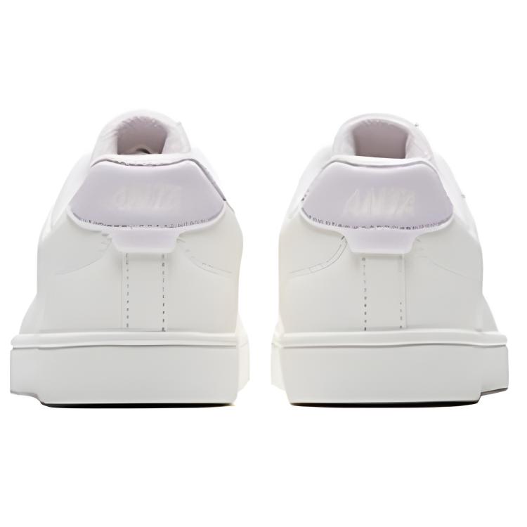 Anta Fashionable Versatile Waterproof Lightweight Breathable Low-Top Skate Shoes Women sneaker White Purple 922538041-1