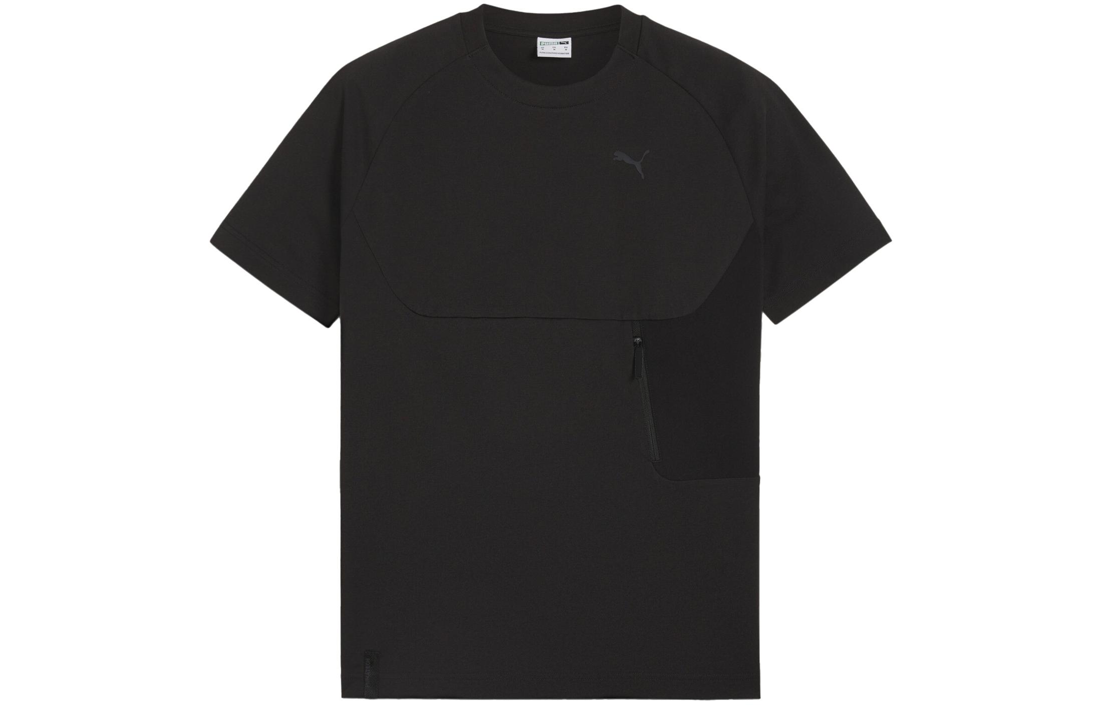 PUMA TECH POCKET TEE T Shirt Men s Black 626155-01 S