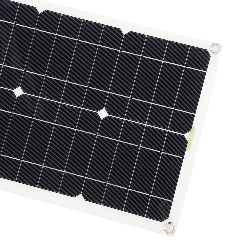 Solar Panel with Controller Monocrystalline 250W Dual USB Port Charging 12V 24V 48V High Conversion 