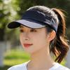Summer Empty Top Sun Visor Hat adjustable Baseball Caps for Women Men UV Protection Sports Tennis Golf Running Sunscreen Hat