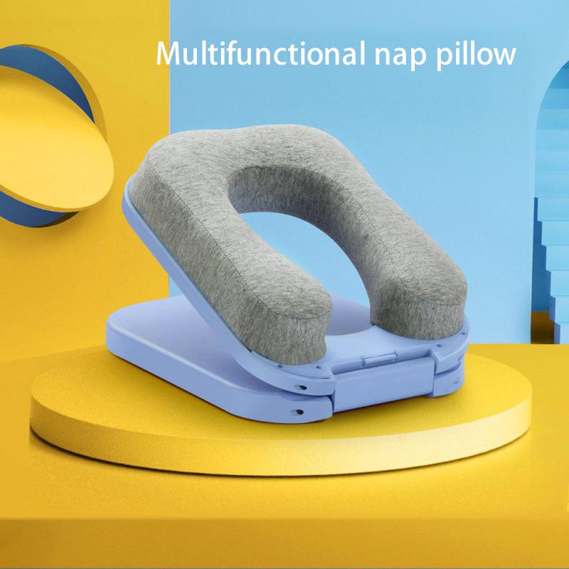Foldable U-Shaped Pillow Nap Artifact Office Desk For Students Lunch Break Adult Nap Pillow Lunch Break Pillow