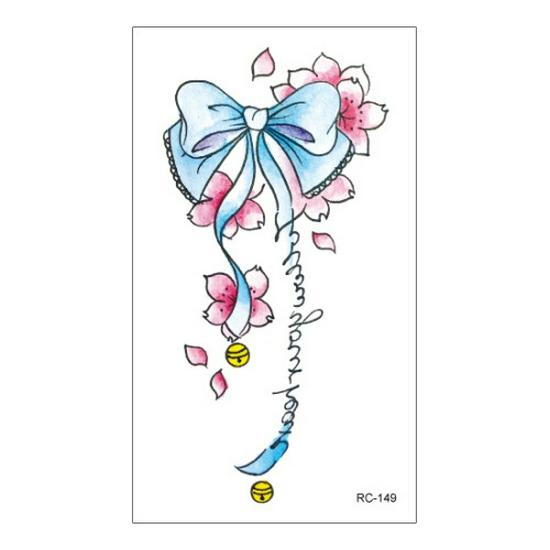 Waterproof Gradient Color Cartoon Temporary Tattoos for Men & Women