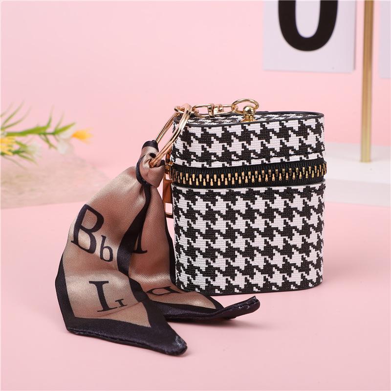 

Портативный модный держатель для ключей и мини-кошелек для наушников, монет и помады