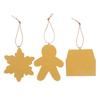 Something Different Gingerbread Hanging Decoration (Pack of 3)