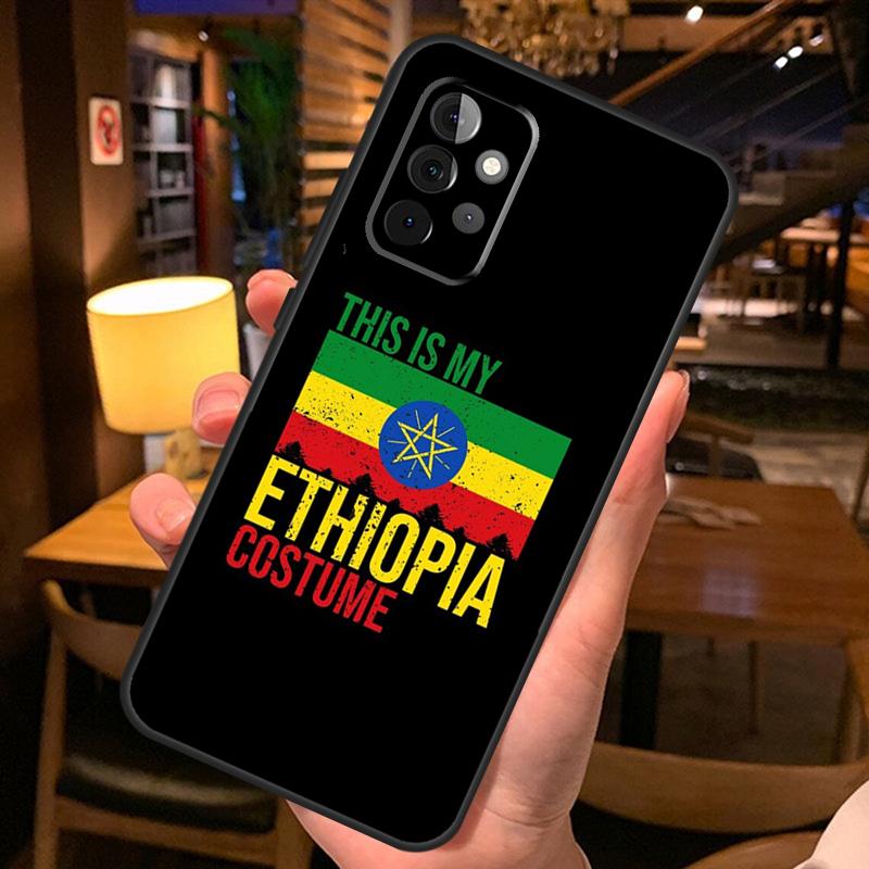 Ethiopia Flag Case For Samsung Galaxy A52 A12 A22 A32 A42 A51 A71 A13 A23 A33 A53 A14 A54 A34 Phone Cover