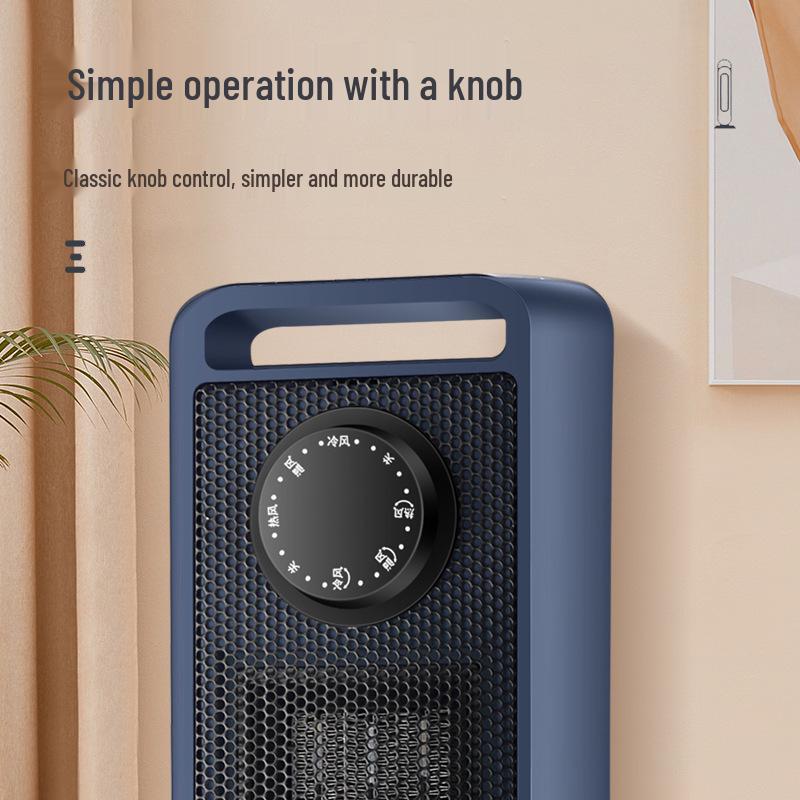 Yangtze PTC Keramikheizung mit 3 Geschwindigkeitsstufen und 3D-Flammeneffekt