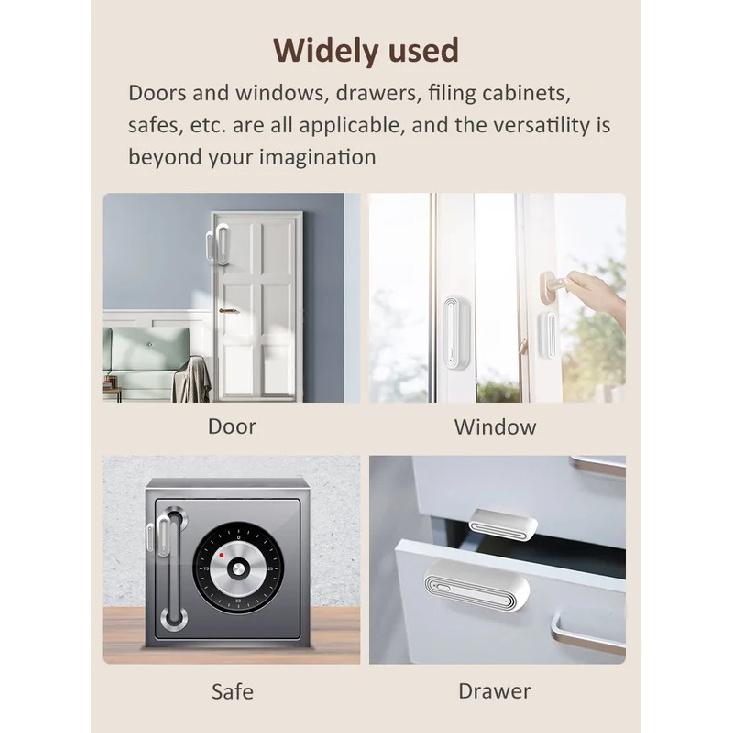 Tuya Smart WiFi Door Window Alarm Sensor Smart Home Open Closed Detectors Wifi Home Alarm Compatible With Alexa Google Home
