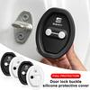 4Pcs Car Door Stopper Cover Door Lock Protective Covers For Leon FR Altea Ibiza Toledo Cordoba Alhambra Arona Ateca Exeo